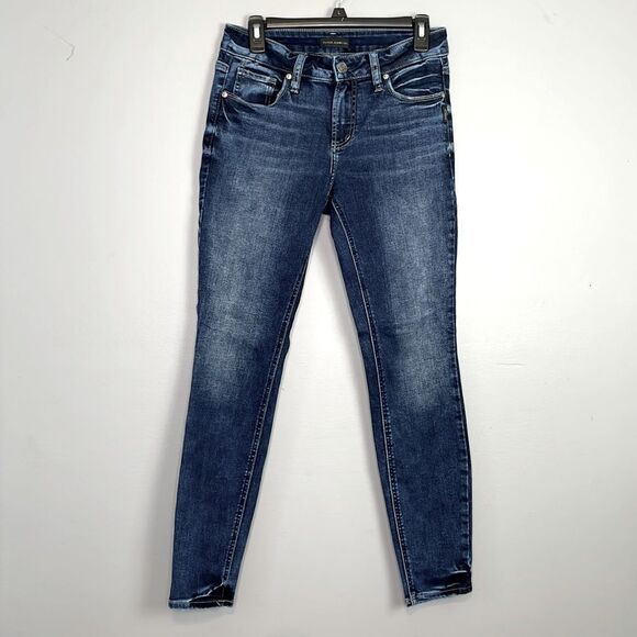 Silver Jeans.  The Elyse Skinny Jean. Size 27. - Picture 1 of 16